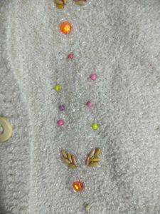 Beaded sweater