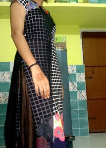 Black & White Checked Dress