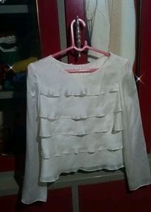 Tiered Ruffle Blouse