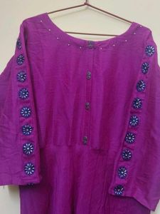 Elegant Purple Kurta