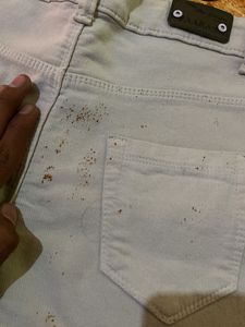 Light Wash Cargo Pants