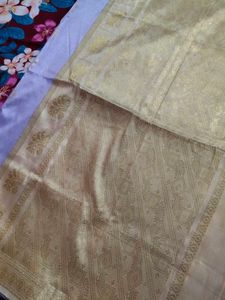 Elegant Gold Saree