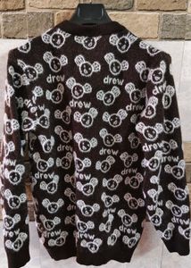 Drew Bear Pattern Sweater