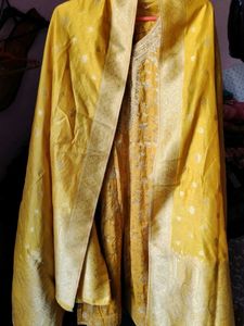 Chanderi Silk Suit 3pcs