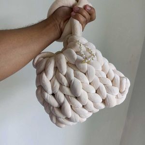 Chunky Knit Handbag