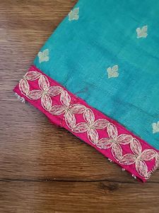 Sea Green Silk Kurta - Long