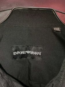 EMPORIO ARMANI Men&#39;s Black Shirt