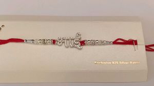 Silver Rakhi Bracelet