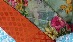 Floral Print Saree