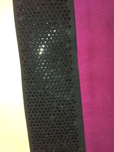 Purple Embellished Abaya