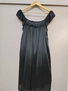 2 Black Silky Slip Dress 👗👗