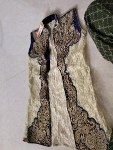 3 Pic Wedding Gown With Cott