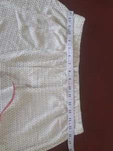 Off-white Knit Wide Leg Pallazos