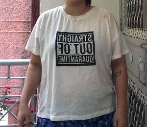 White Quarantine T-shirt