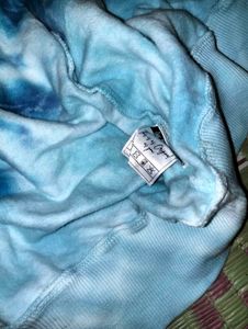 Tie Dyed Blue Sweater