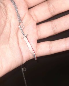 🔪🩸Hunt You Down Blood Sword Necklace Charm🔪🩸