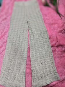 Knitted Crop Top &amp; Pants Set