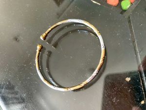 Elegant Dual -Tone Bangles