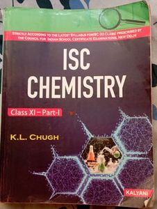 ISC chemistry class 11 part 1
