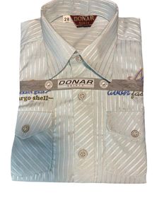 DONAR Striped Button-Down Shirt