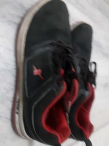 Sparx Running Shoes - Black &amp; Red