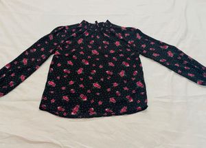 H&M Expensive Floral Print Top S, Medium, Larg