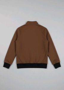Brown Zip-Up Jacket