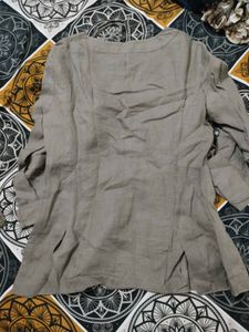 Embellished Linen Tunic