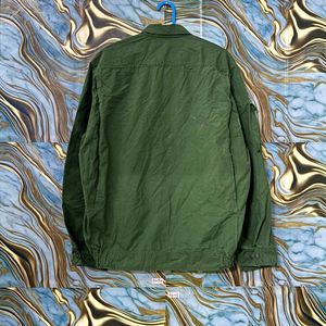 green vintage jacket