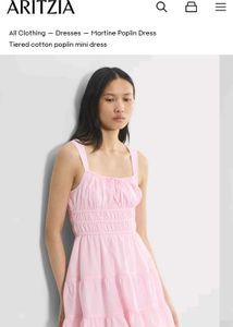 Aritzia Martine Poplin Dress
