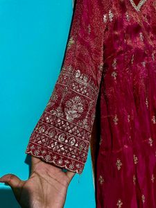 Designer Heavy Work Anaarkali Suit