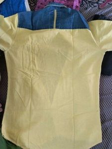 Sapphire Jeans Panel Shirt