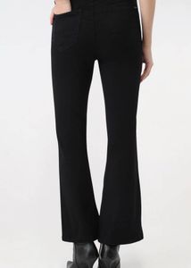 Black Flare Leg Jeans