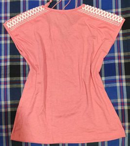 GAP Embroidered Boho Tunic Top