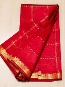 Elegant Red Saree