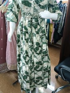 Ethnic Gown With Belt