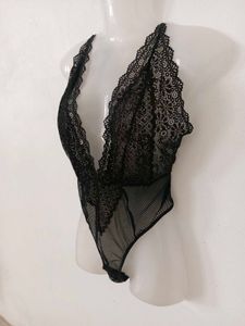 Black Lace Bodysuit