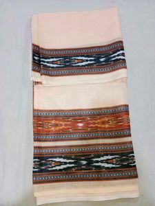 Beige Saree