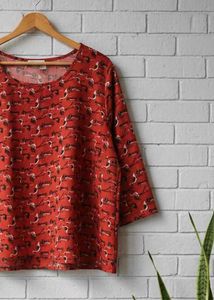 Vintage Patterned Tshirt