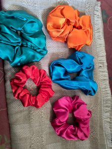 Satin Scrunchie Bundle
