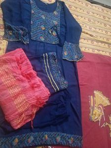 Kurti Plazzo Set
