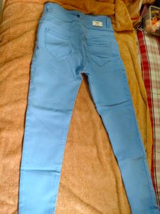 Blue High Waisted Jeans