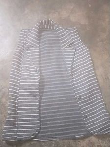 Striped Casual Blazer