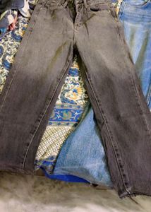 Wide Leg Denim Jeans