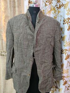 Plaid Blazer Jacket