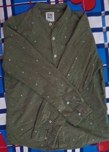DMX Olive Green Long Sleeve Shirt