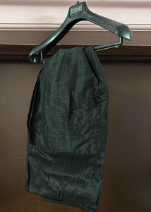 Elegant Patterned Indo Western Jacket+Payzama+Brou