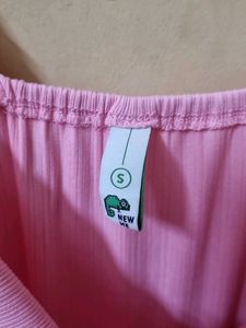 Pink Strapped Maxi Dress