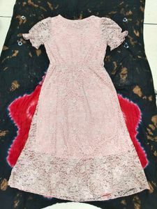 Lace Fit &amp; Flare Dress