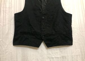 Univogue Black Waistcoat